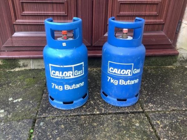 Image 1 of CALOR GAS 7kg Butane bottles empty