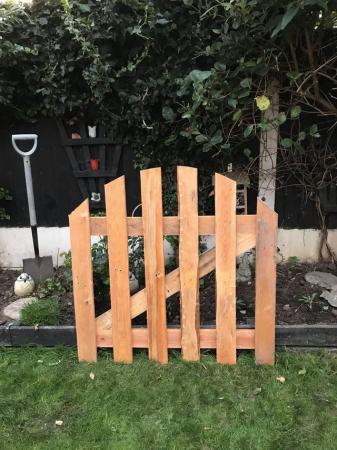 Image 2 of Wooden Garden picket gate