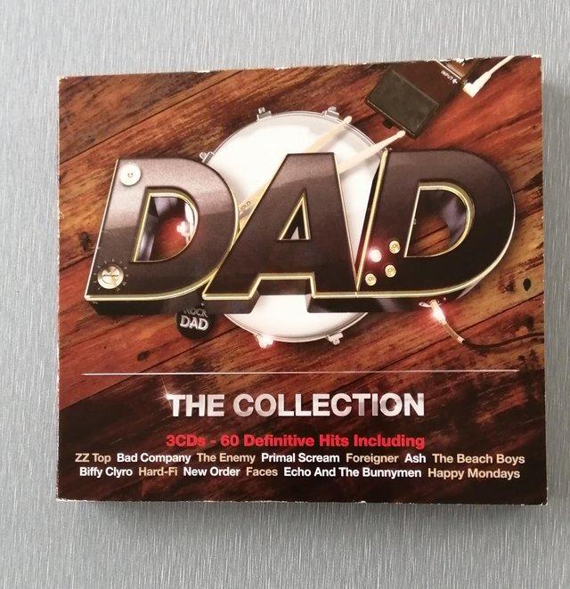 Preview of the first image of 3 Disc Compilation Titled "DAD". 60 Tracks of 60s-00 Music..