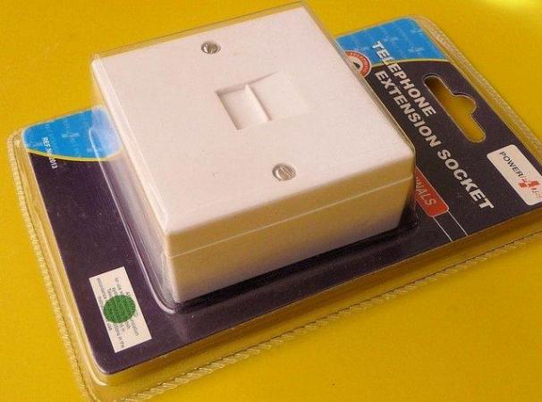 Image 3 of New Telephone Extension Socket - Screw Terminal Type