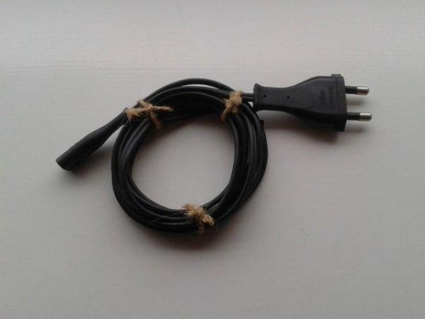 Image 1 of Braun Shaver 2-Pin Charger Cable 5 002 006