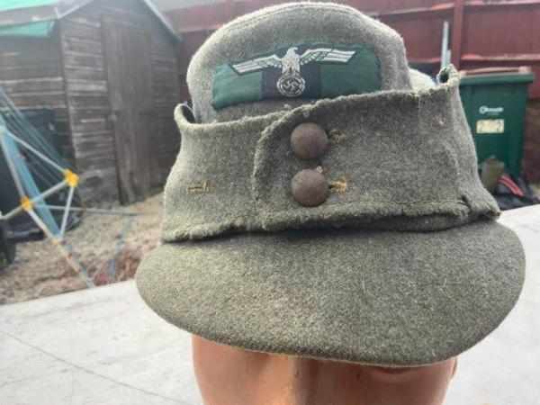 Image 1 of German 2WW soldiers soft army cap