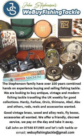 Image 1 of vintage and modern quality tackle collections wanted