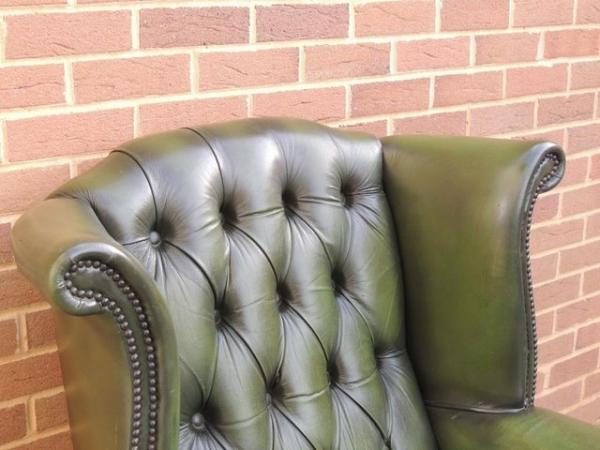 Image 10 of Chesterfield Wingback Armchair (UK Delivery)