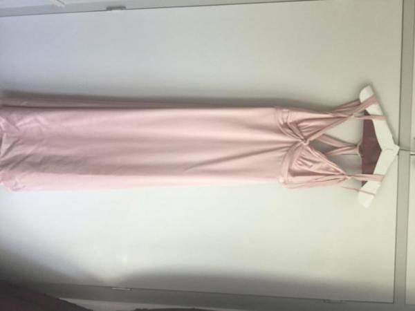 Image 3 of A beautiful Silk BCBGMAXAZRIA Pink Long Dress