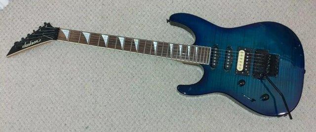 Preview of the first image of JACKSON DINKY PRO DK FMT MADE IN JAPAN LEFT HANDED LEFTY.