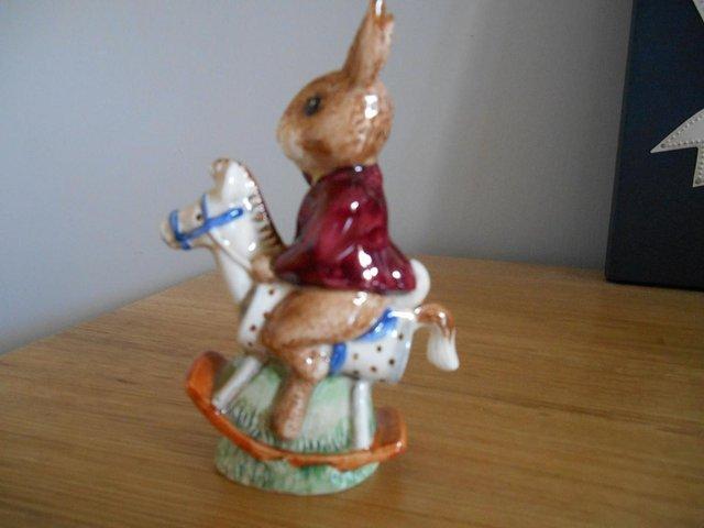 Preview of the first image of Royal Doulton Tally Ho Bunnykin Figurine.