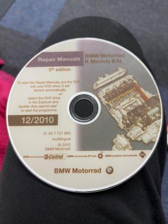 Image 2 of BMW k1200  work shop cd manual