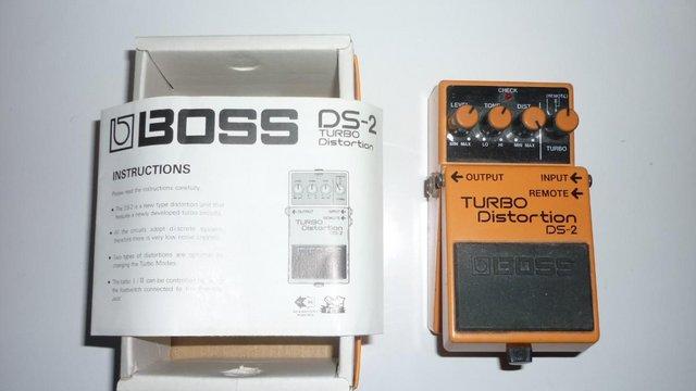 Image 2 of Boss Turbo Distortion DS-2 Vintage Pedal