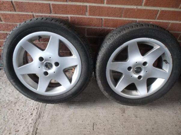 Image 1 of 4 Wheels & Tyres for Smart Car. Front & Rear