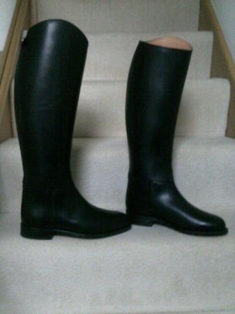 Image 1 of REGENT PRO EURO LONG LEATHER RIDING BOOTS - NEW