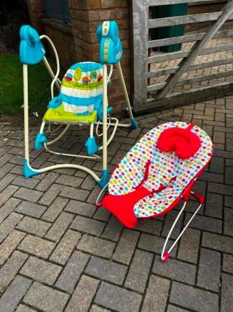 Image 2 of Baby safety seat and rocker swing.