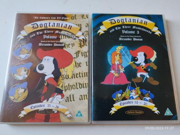 Image 1 of 2 x dogtanian and the three muskehounds volume 3 & 4