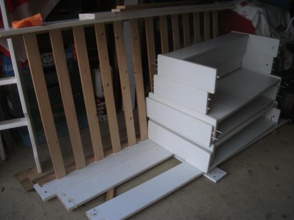 Image 3 of CHILDS HIGH SLEEPER BUNK BED (STEENS)
