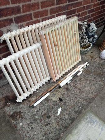 Image 3 of 3 old school central heating radiators