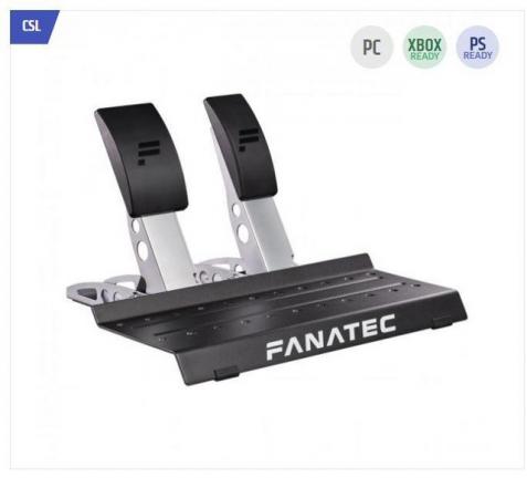 Image 2 of Fanatec CSL Pedals - 2 Pedal Set - Brand New