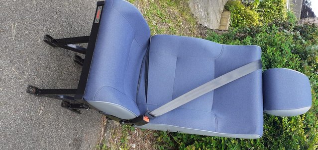 Image 1 of Unused Scot single seat  with inertia seat belt.