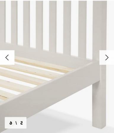Image 2 of John Lewis ANYDAY Wilton Bed Frame double & mattress.