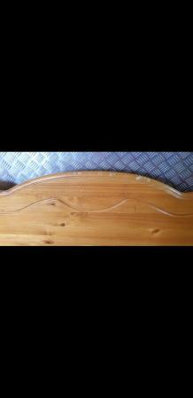 Image 3 of Solid wooden king size bed frame
