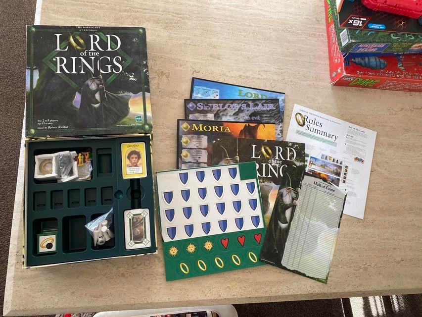 Preview of the first image of The Lord of the Rings, The Board Game 2001.