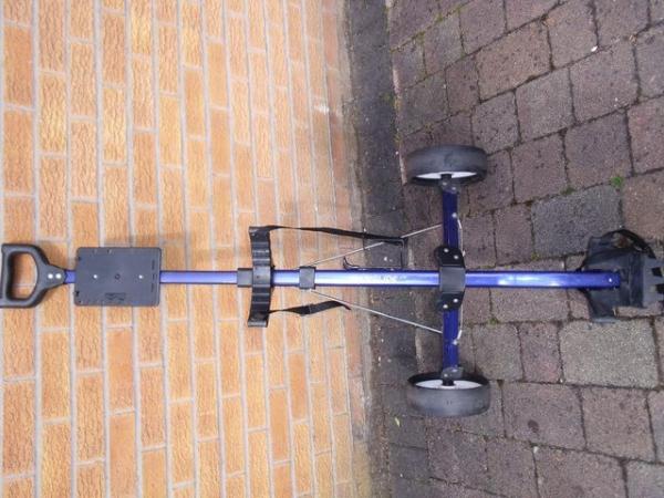Image 2 of Second hand golf trolley (pull along)