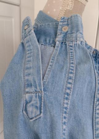 Image 7 of A (Reject) Levi Strauss Denim Shirt Size Small.