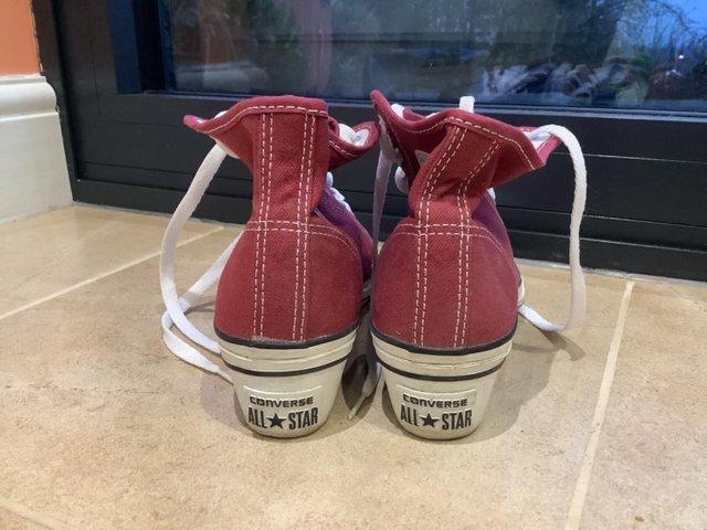 Preview of the first image of CONVERSE ALL STAR Ankle shoes with small wedge.