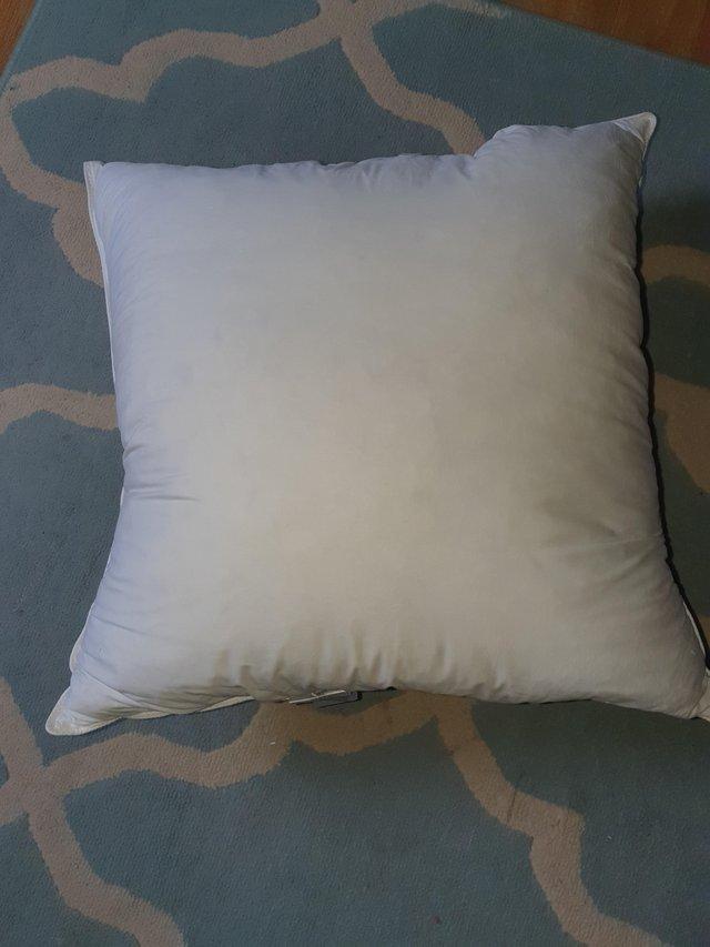 Preview of the first image of Large duck down pillow for sale.