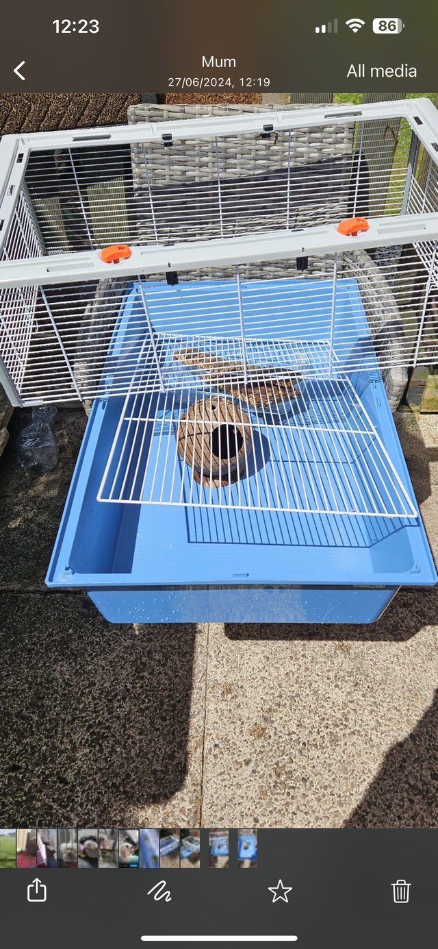 Preview of the first image of Ferplast Hamster cage (78 x 48 x H39cm).