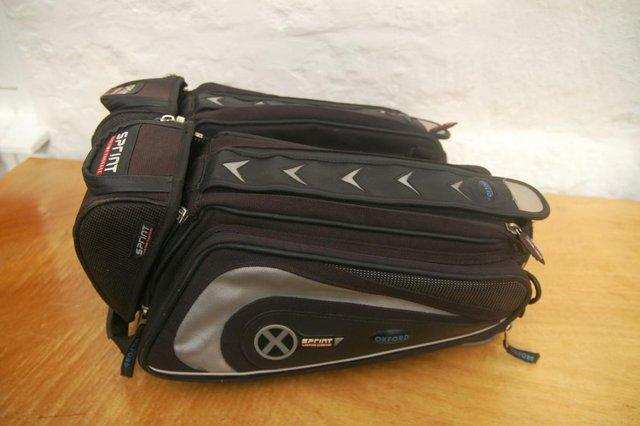 Image 1 of Oxford Sprint Lifetime Motorcycle Panniers