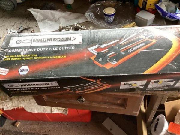 Image 2 of Magnusson heavy duty Tile cutter