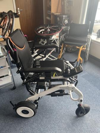 Image 2 of Electric folding wheelchair for sale