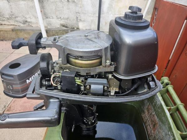 Image 2 of Outboard moter make mariner.4hp two stroke