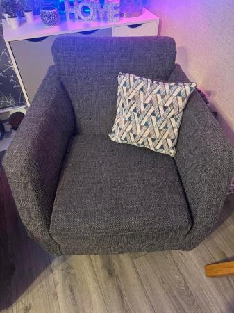 Image 1 of Grey SCS Swivel chairs for Sale