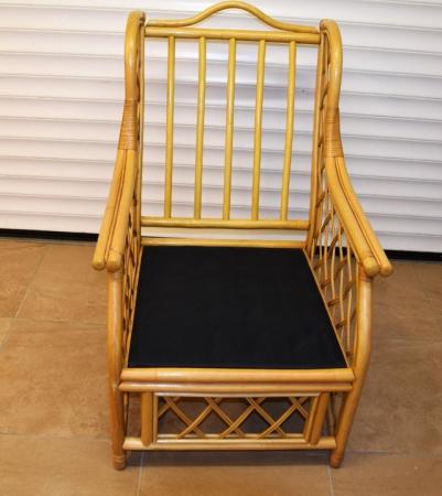 Image 3 of upholstered cane furniture