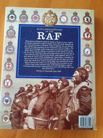 Image 3 of Hardback book An Illustrated History of the RAF