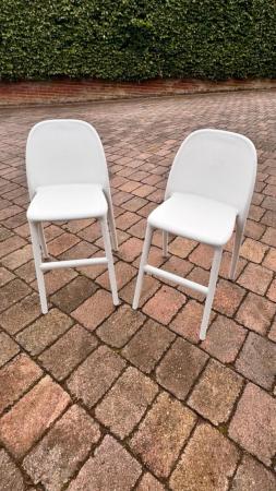 Image 3 of Ikea Junior Chair in White. Easy Clean