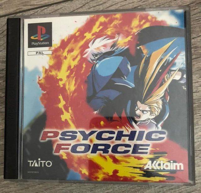 Preview of the first image of PlayStation Game Psychic Force.