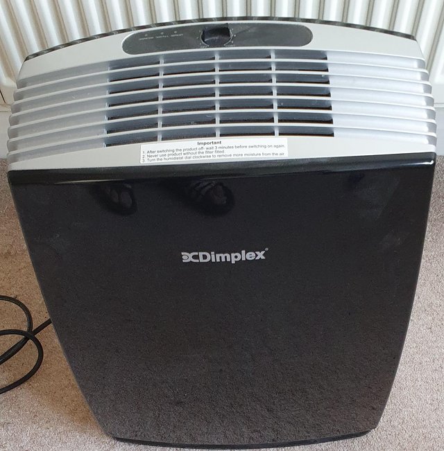 Preview of the first image of Dimplex 20L Portable Dehumidifier DXDH20N, 30m²  .