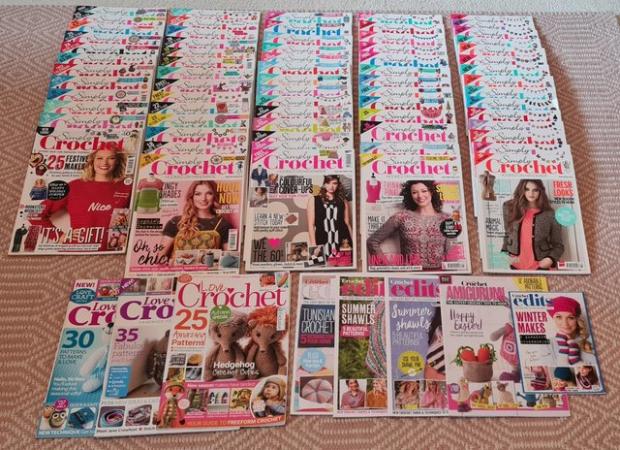 Image 1 of Huge haul of Simply Crochet magazines