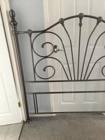 Image 3 of For Sale Metal Head Board Double