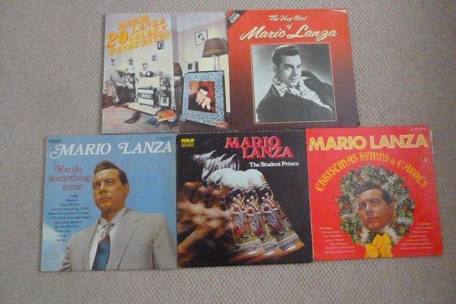 Image 2 of Mario Lanza Vinyl Record Collection