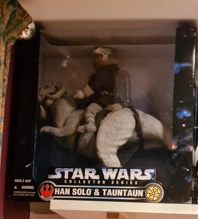 Preview of the first image of Brand new boxed Starwars collectible figure.