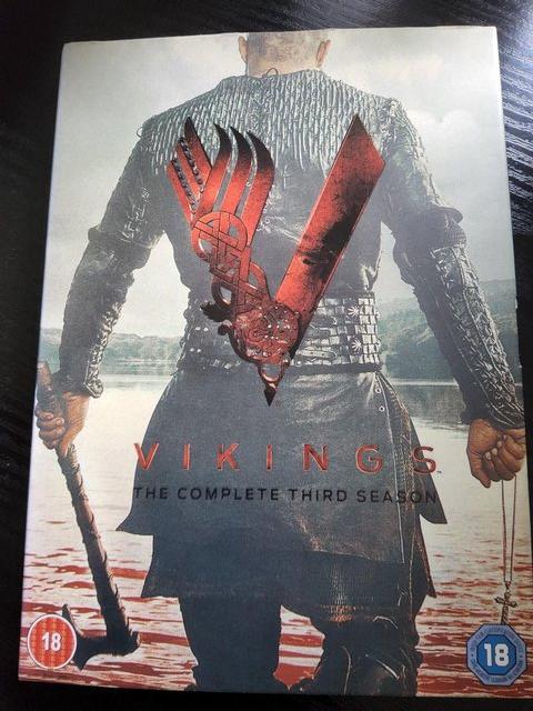 Preview of the first image of Vikings The Complete Third Season on DVD.