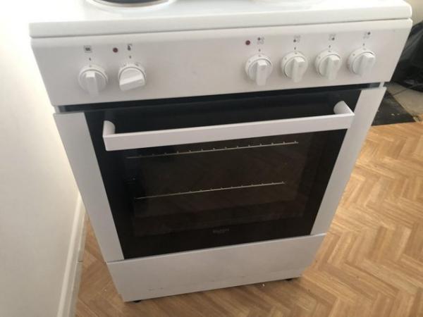 Image 2 of Bush electric cooker DHBES60WX