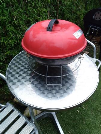 Image 1 of Small Barbeque, Round Grill Type
