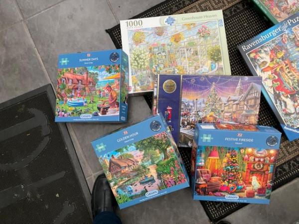 Image 2 of 31x 1000 piece jigsaws , Want a Bargain 31 for £40 take a lo