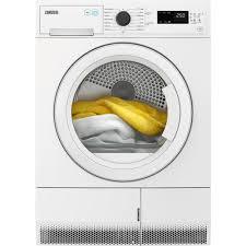 Preview of the first image of ZANUSSI 8KG CONDENSOR DRYER-AUTO ADJUST SENSORS-WHITE-FAB.