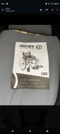 Image 2 of Airrex igo wheelchair..brand new