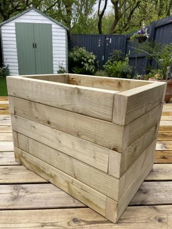 Image 3 of Wooden planters hand made